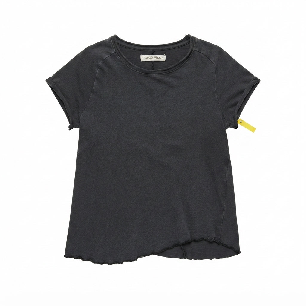 We The Free Distressed Cap Sleeve Tee (Small)
