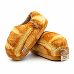 Coddies Bread Loafers Plush Novelty Slippers