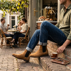 New Republic Sonoma Suede Chelsea Boot - Tan (Special Edition Run)