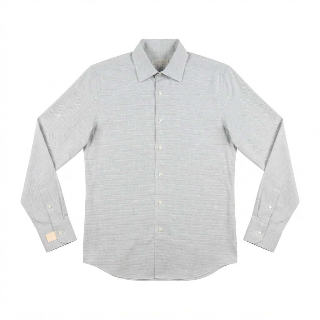 Anto Beverly Hills Textured Dress Shirt (Size 16.5/36-37)