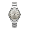 Vintage Timex Automatic Stainless Steel Watch - Silver Dial - Winding Required