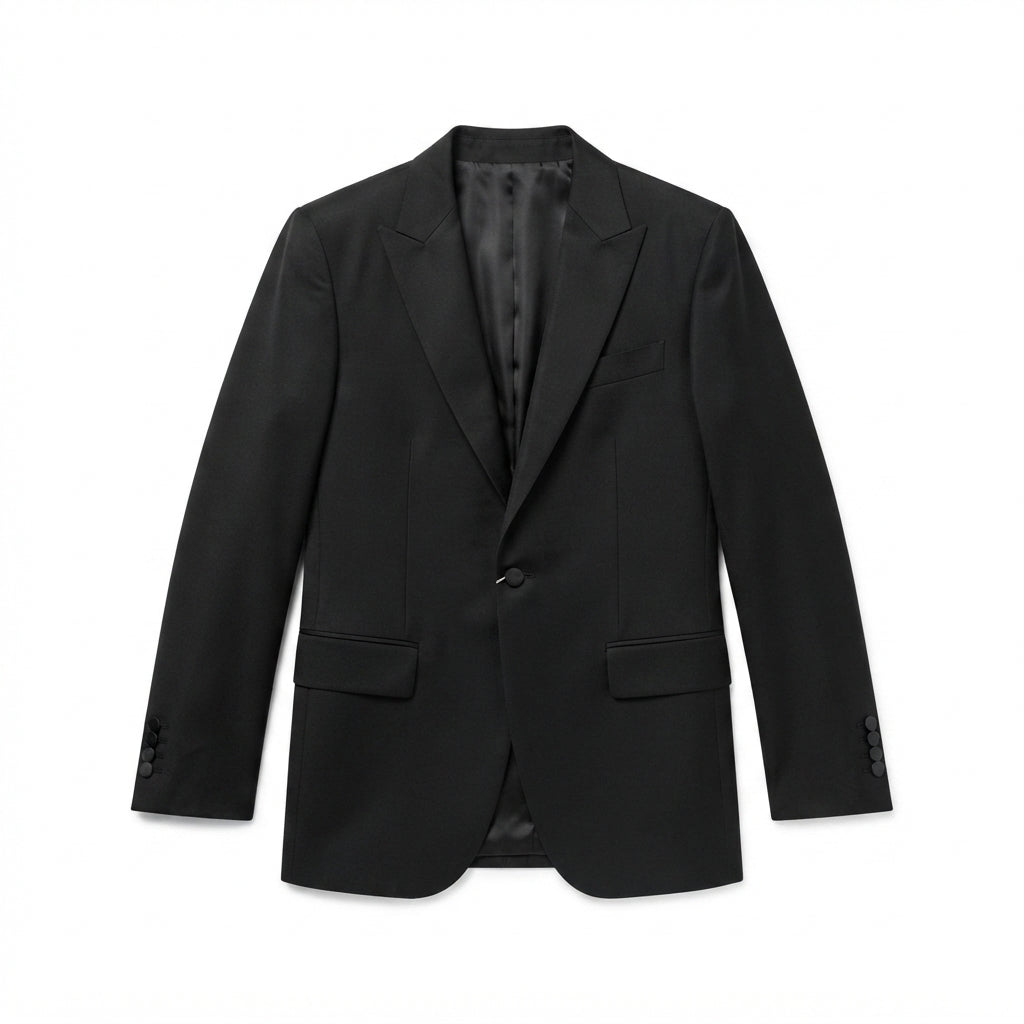 Hackett London Black Single Breasted Blazer