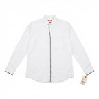 HUGO by Hugo Boss White Slim Fit Easy Iron Shirt (Size 42/US 16.5)