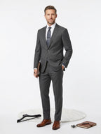 Boglioli Grey Virgin Wool Blazer (Size 54)