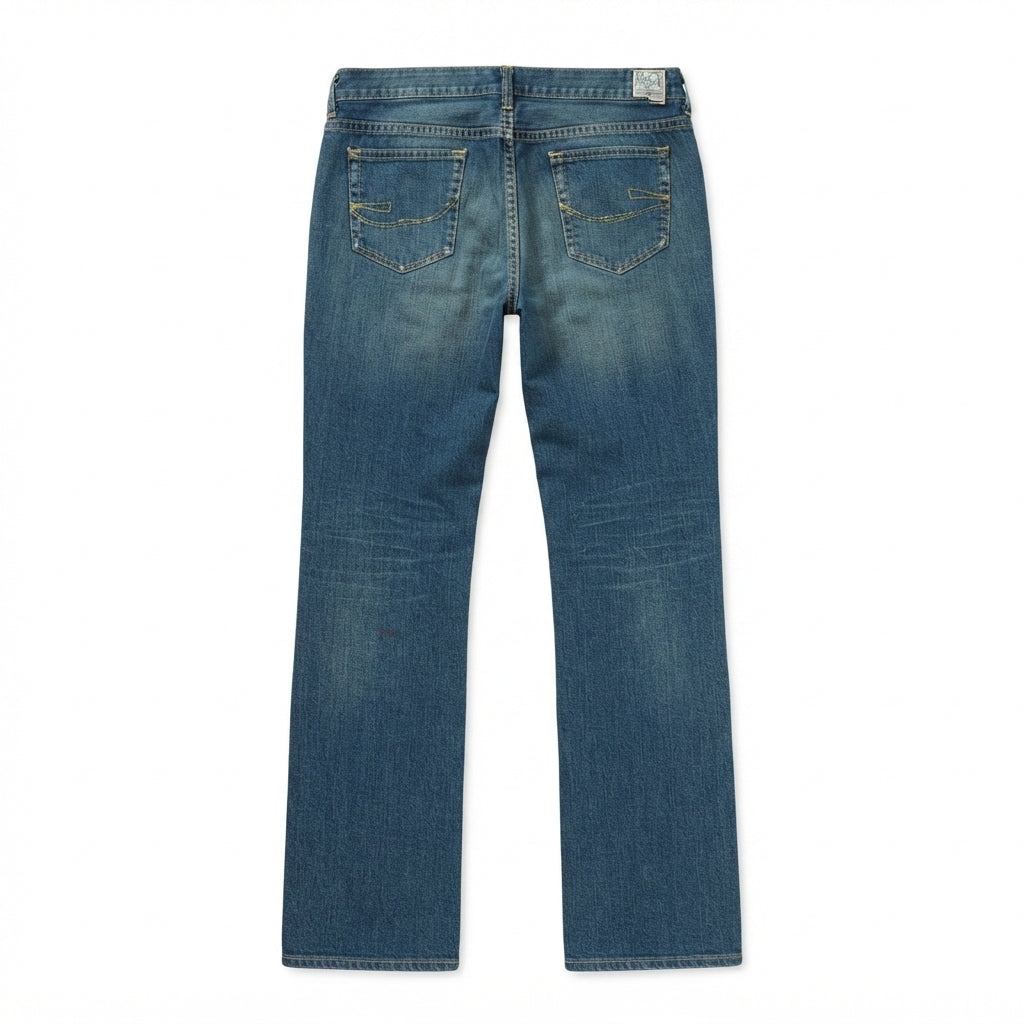 LA LAB Bobby Baby Vintage Distressed Jeans (Made in USA) Size: 34