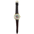 Vintage Portrait Quartz Novelty Watch - Gold-Tone Roman - Battery Required