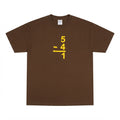 FIVE FOUR Brown 541 Metric Graphic T-Shirt (Size Not Visible)