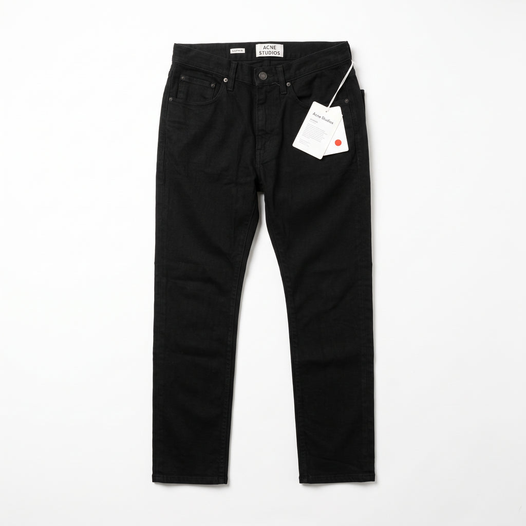 Acne Studios Men's Black Denim Jeans – Size 32 x 28 – Pre-Owned