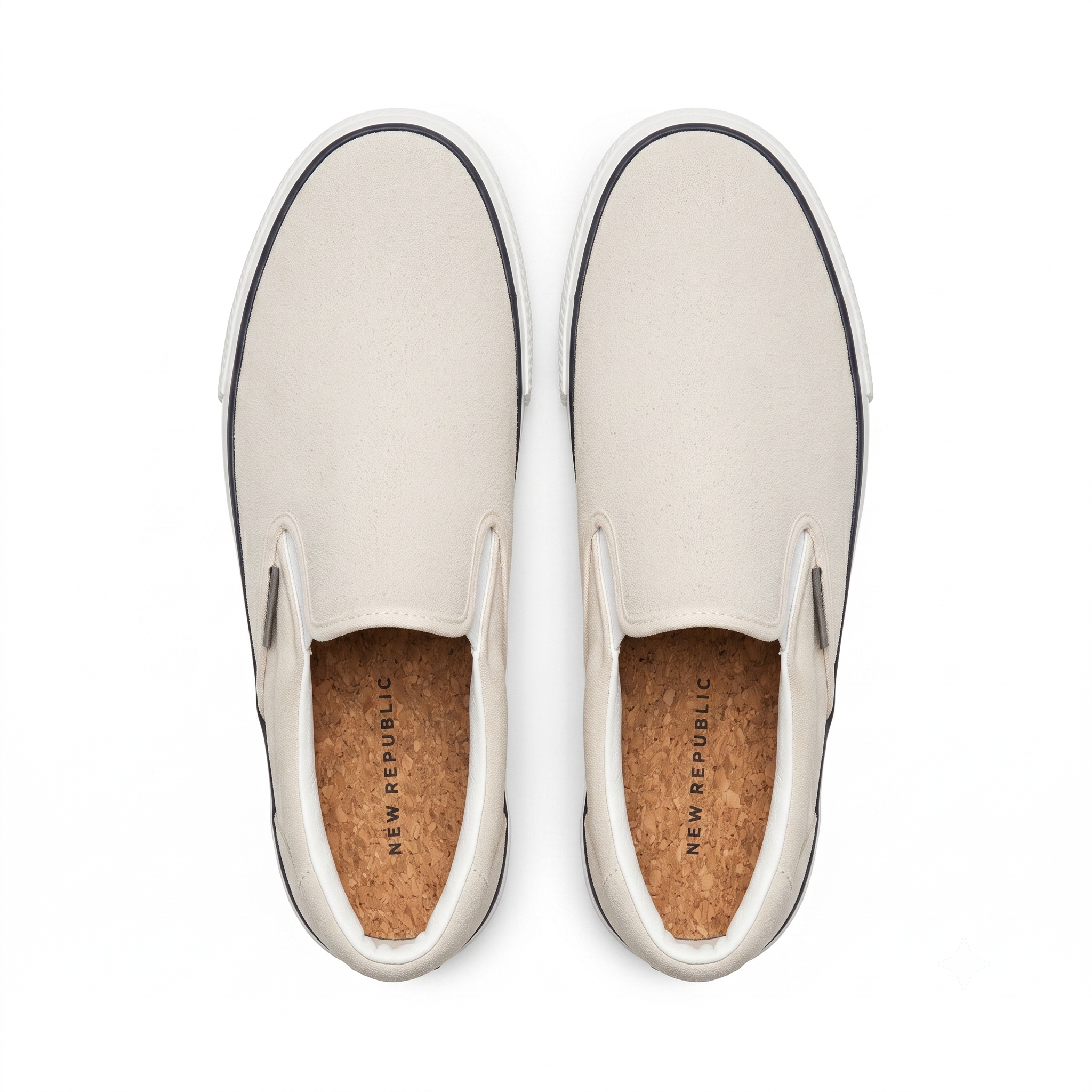 New Republic Men's Stanton Slip-On Suede Sneaker - Silver Birch