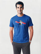 Unbranded Blue Character Graphic Tee