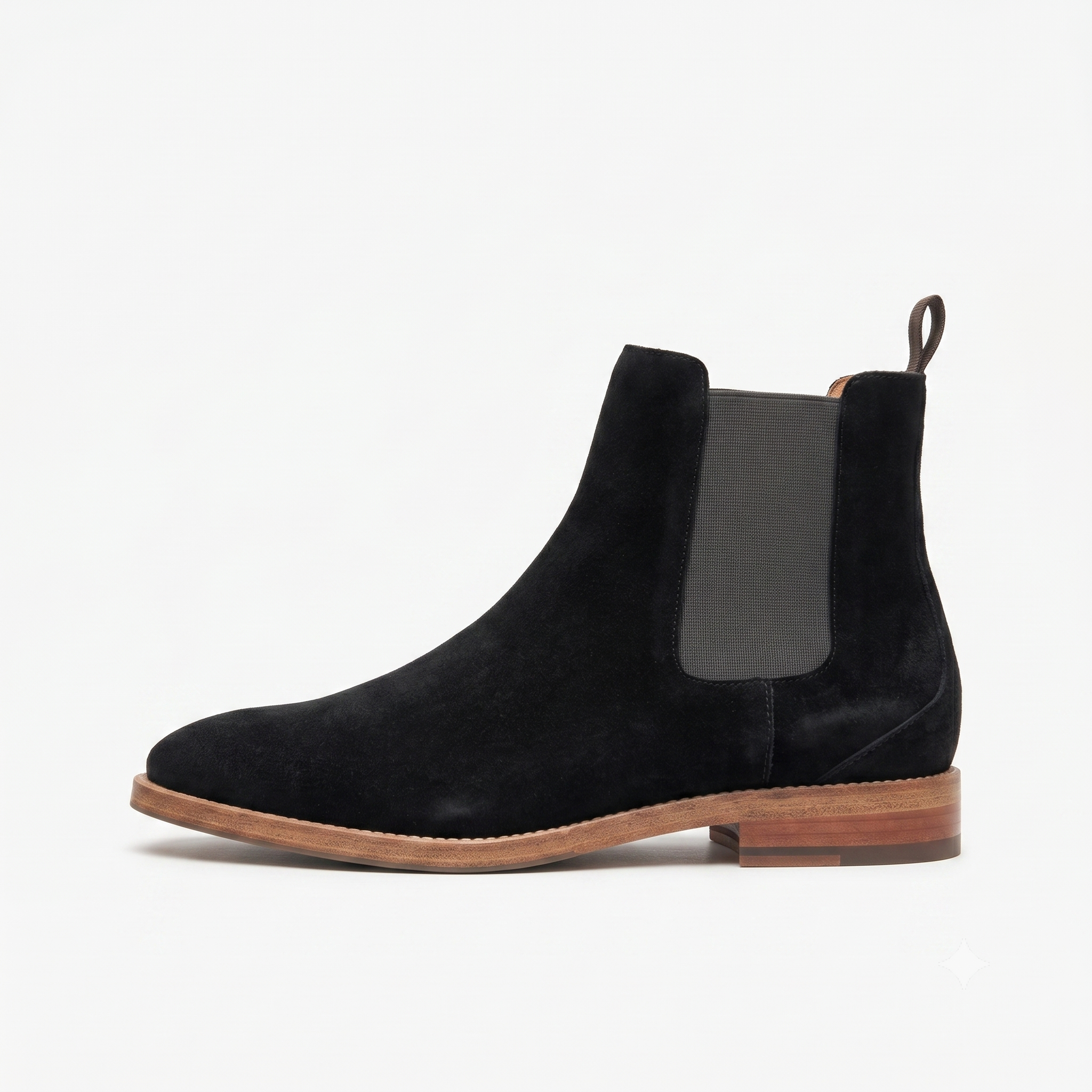 New Republic Men's Ventura Suede Chelsea Boot - Black/Natural