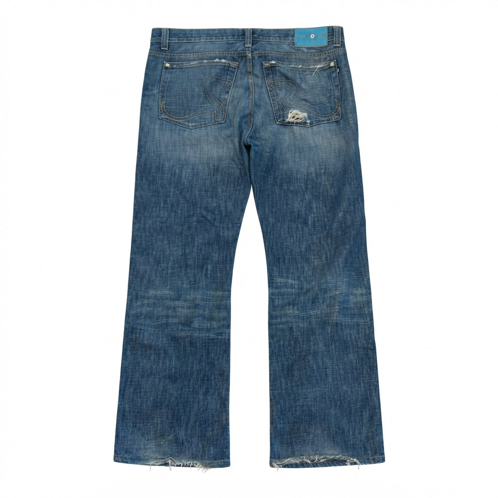 Rock & Republic Henley Distressed Denim Jeans (Made in USA)