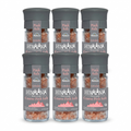 Natierra Himalania® Coarse Pink Salt Glass Grinder Bottle – 3 oz (6-Pack)
