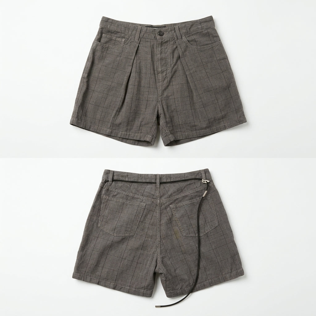 Department 5 Made in Italy Mudin Bermuda Shorts - Cotton Linen Blend - Size TG 28