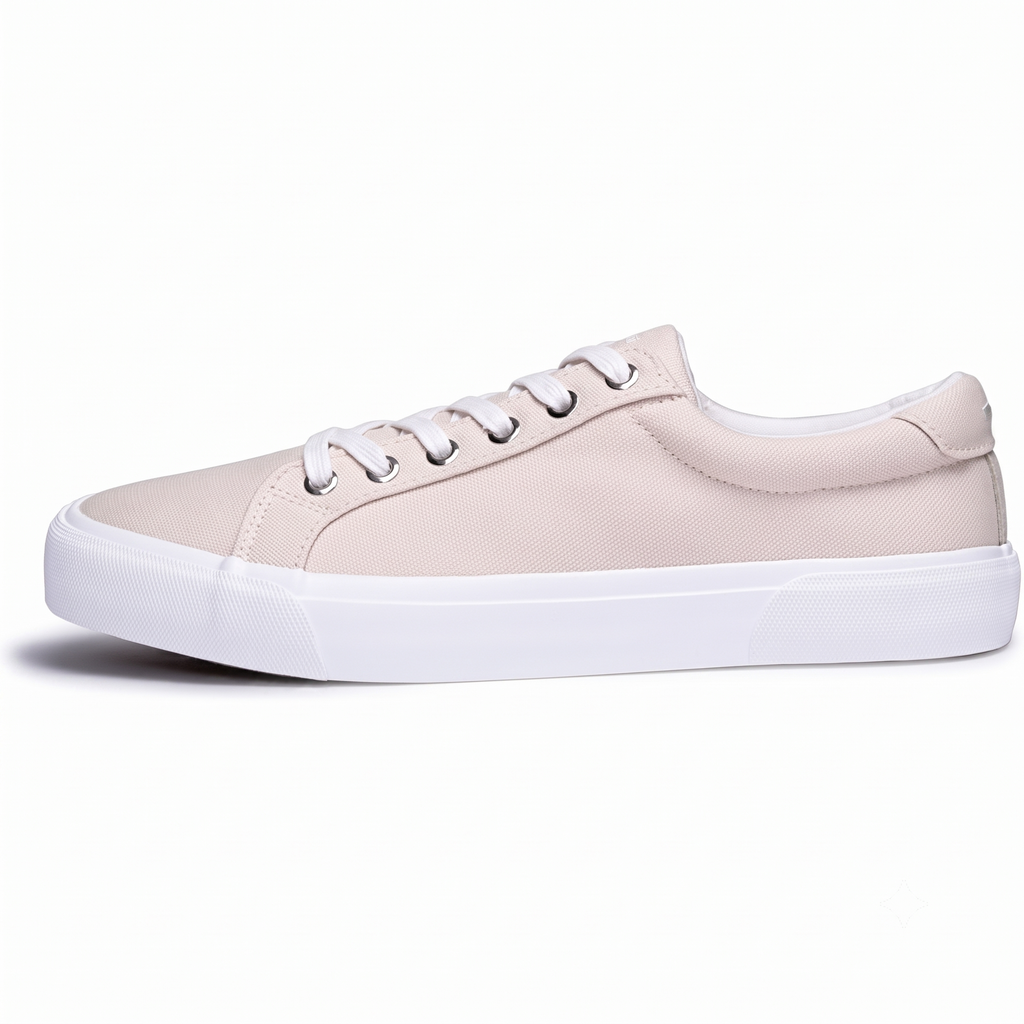 New Republic Bowery Canvas Men's Sneaker - Parchment