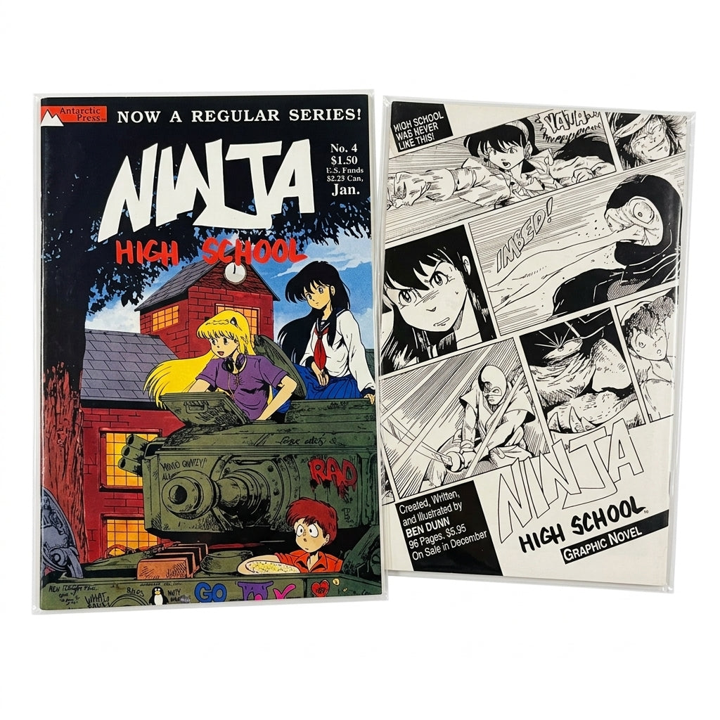 Ninja High School #4 (Vintage Antarctic Press Comic)