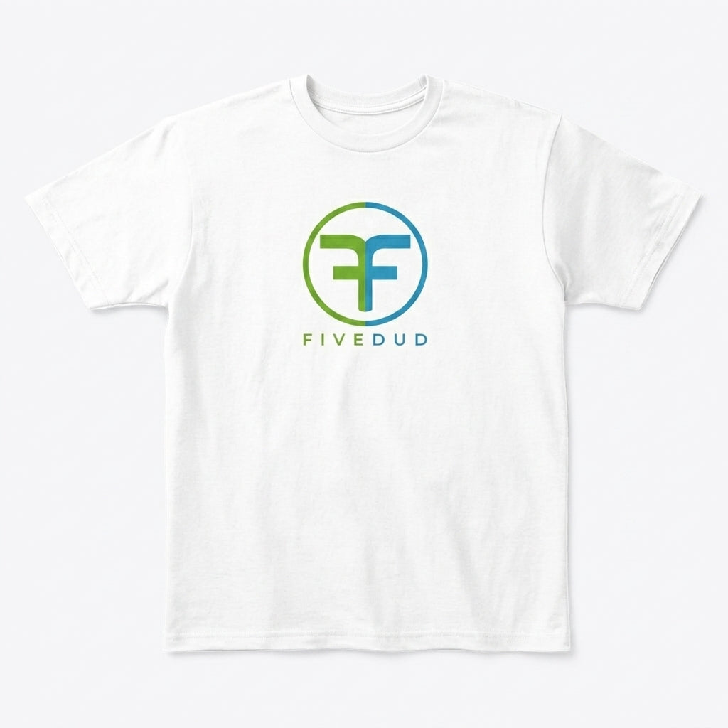 FIVE FOUR Green and Blue Logo T-Shirt