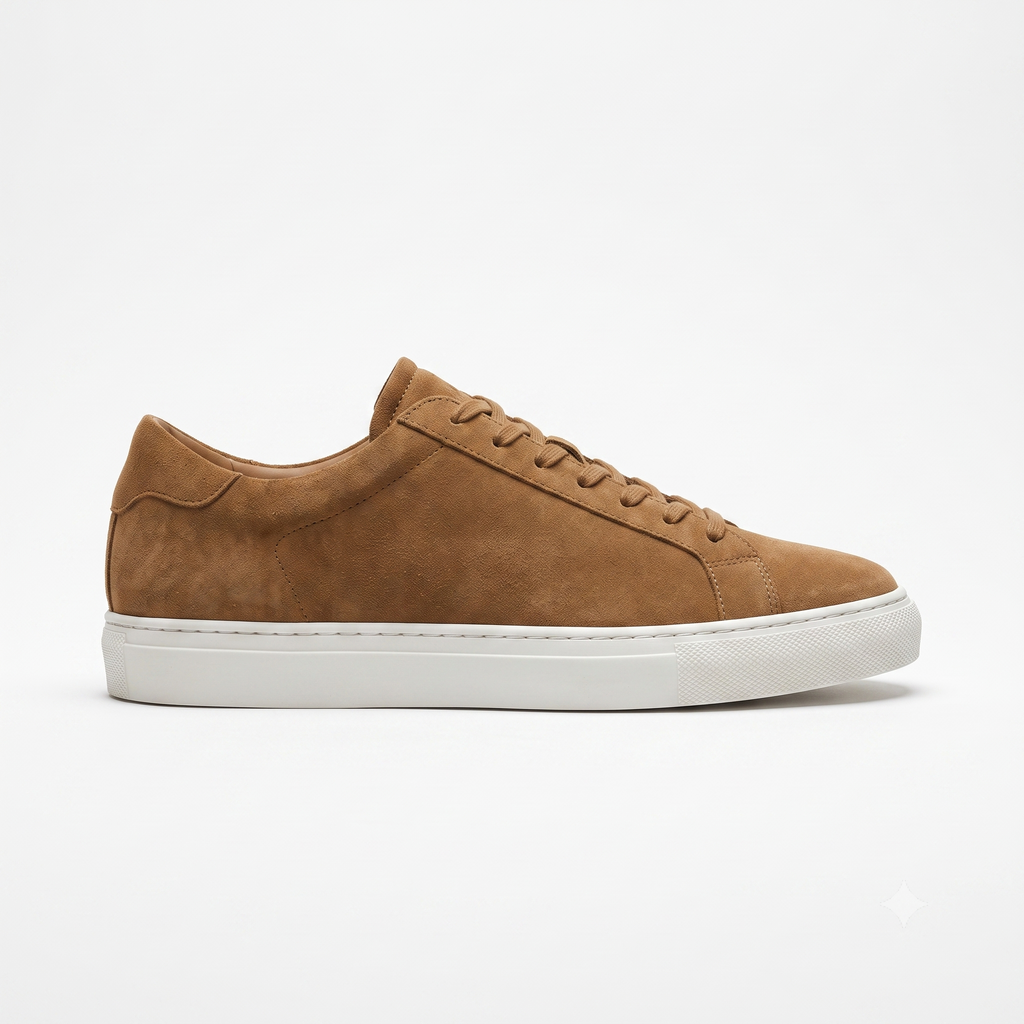 New Republic Unisex Kurt Suede Sneaker - Golden