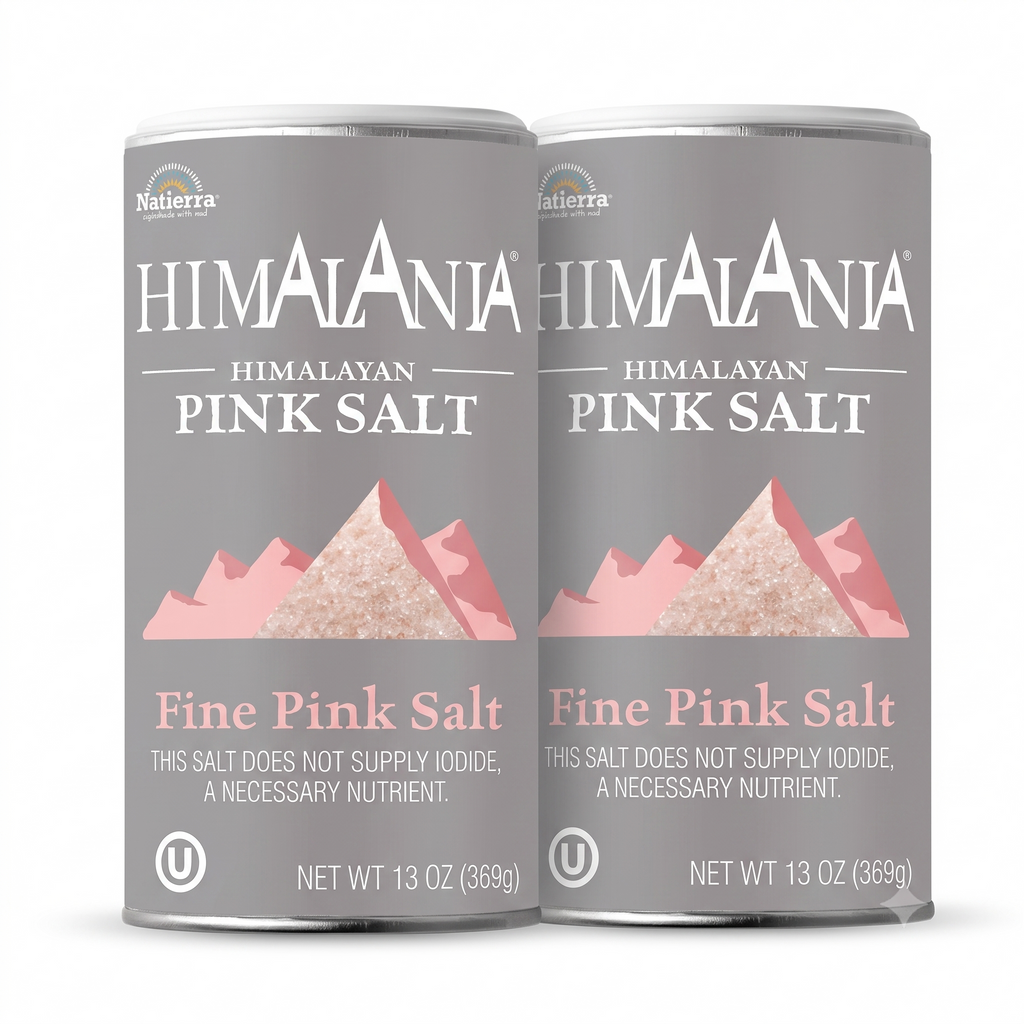 Natierra Himalania® Fine Himalayan Pink Salt Shaker – 13 oz
