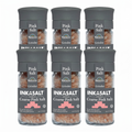 Natierra Himalania® Coarse InkaSalt Pink Salt Glass Grinder – 3 oz (6-Pack)