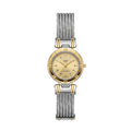 Vadet VD-5007L Ladies Quartz Gold Dial Cable Bracelet Watch - Requires a Battery