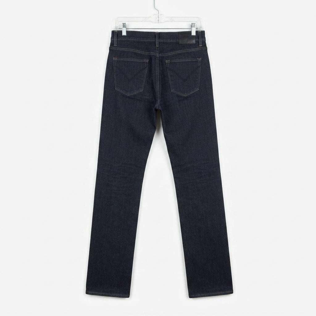 Unbranded Dark Blue Straight Leg Denim Jeans
