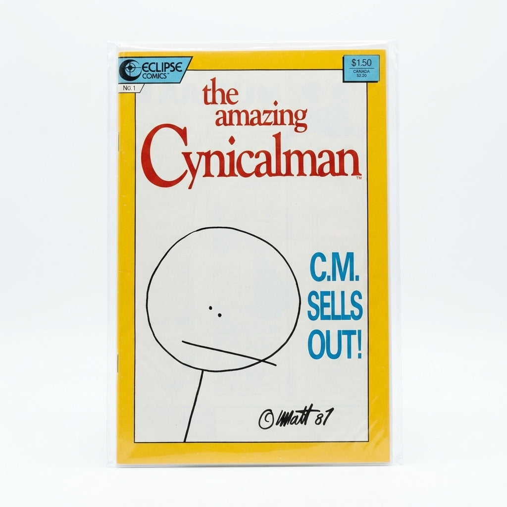 The Amazing Cynicalman #1 (Vintage Eclipse Comics )