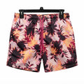 Unbranded Floral Print Zip Front Shorts (Size M)