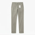 THINPLE Olive Tapered Cropped Trousers (Size 33)