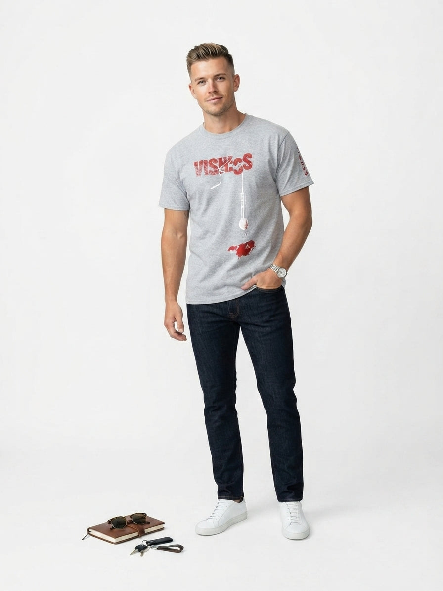 VISID VISHES Graphic T-Shirt (Grey)