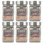 Natierra Himalania® Fine Himalayan Pink Salt Glass Jar – 10 oz (6-Pack)