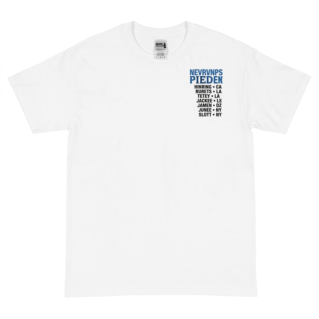 Gildan Hammer White Crewneck T-Shirt - Combed Ring Spun Cotton - Size L (Large)