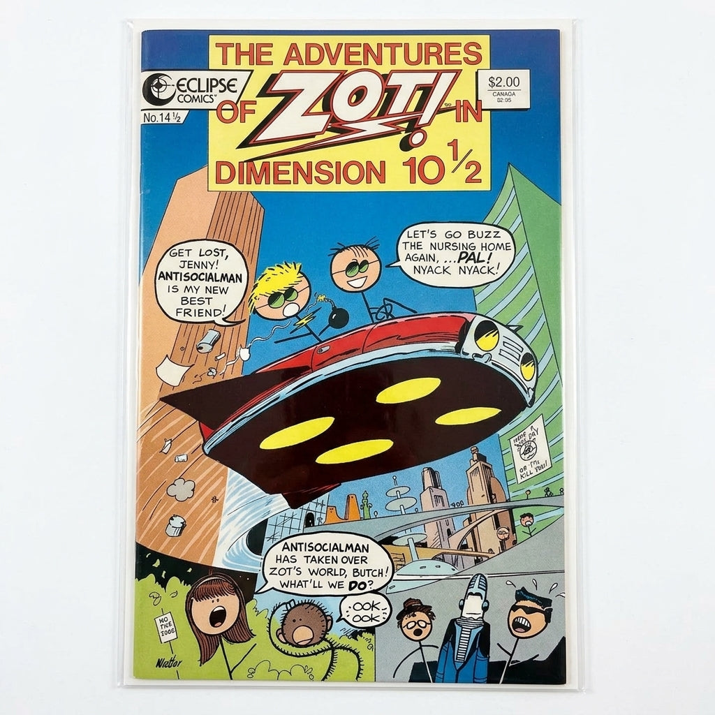 The Adventures of Zot! in Dimension 10 1/2 (Vintage Eclipse Comics)