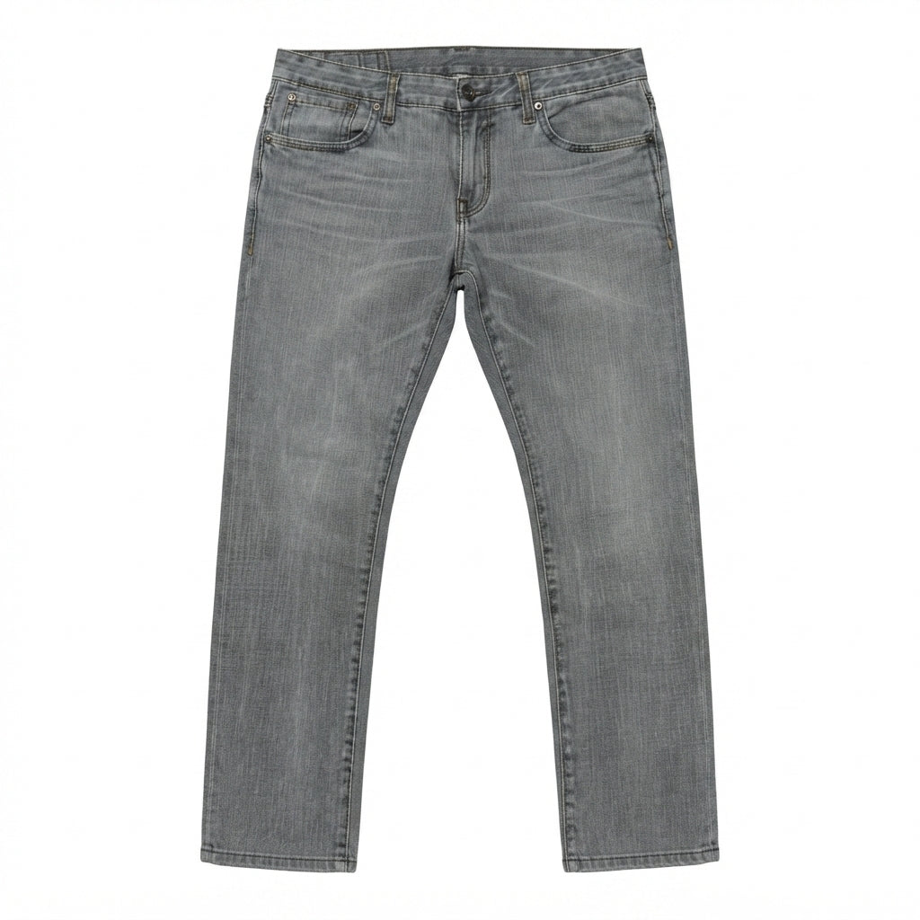FIVE FOUR Original Straight Grey Jeans (Size 33)