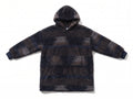 Mad Dog Concepts Boys Fleece Wearable Blanket Hoodie - Brown Camo (Size 8-13 Years)