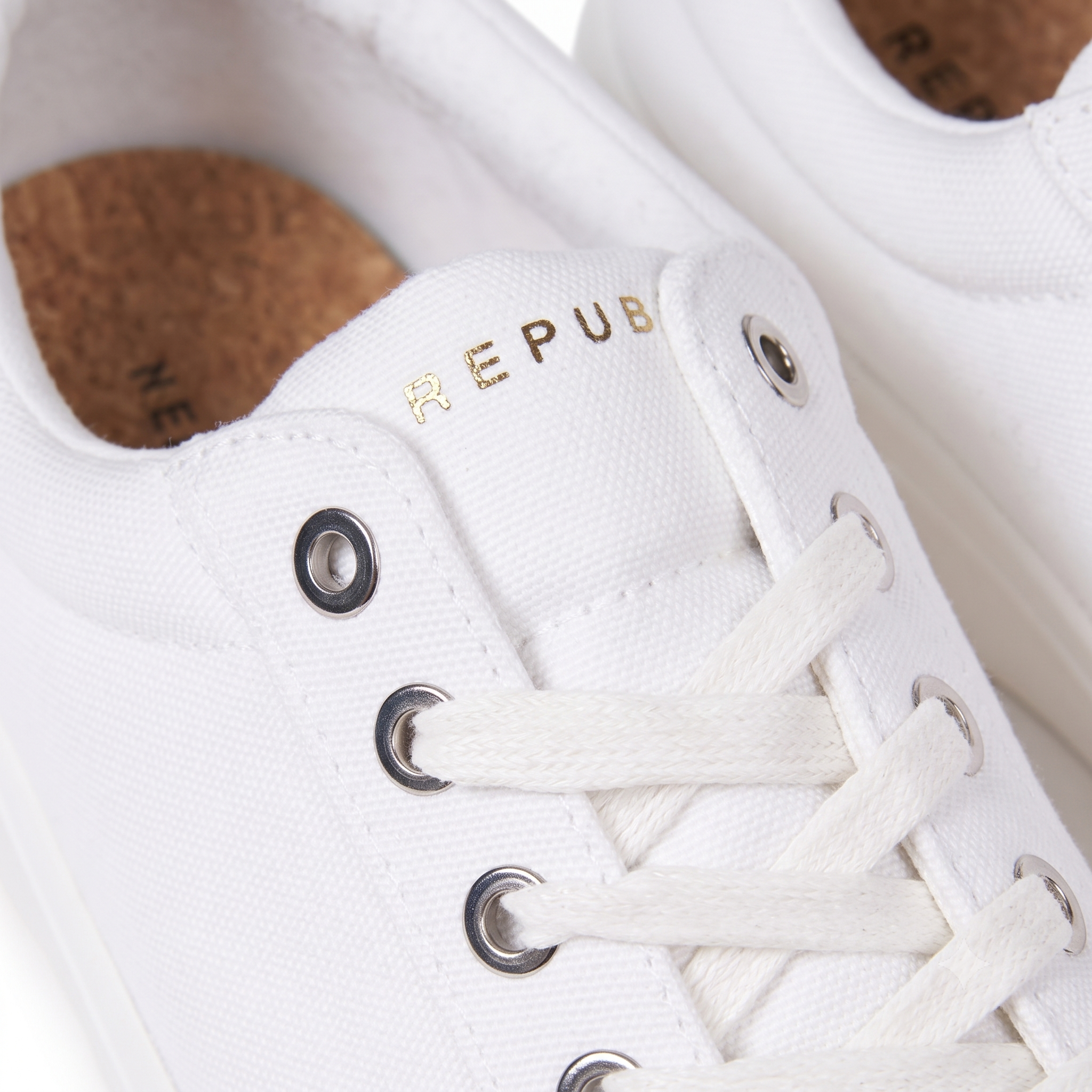 New Republic Bowery Canvas Sneaker - White