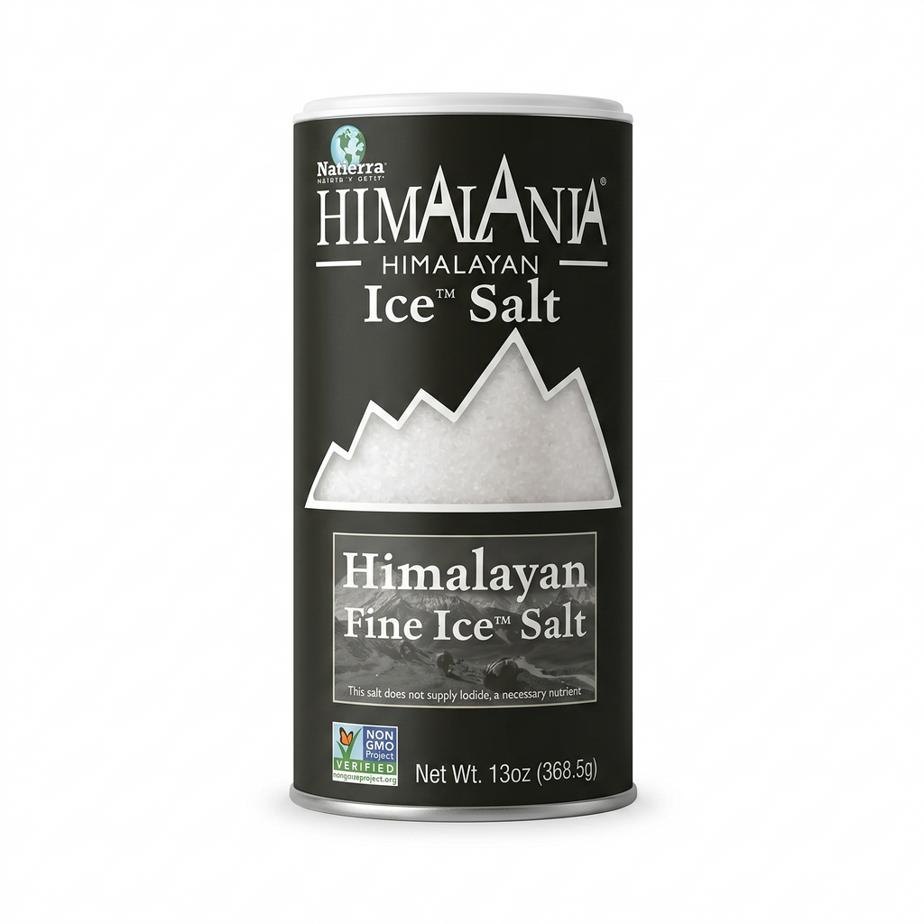 Natierra Himalania® Fine Himalayan Ice Salt Shaker – 13 oz (368g)