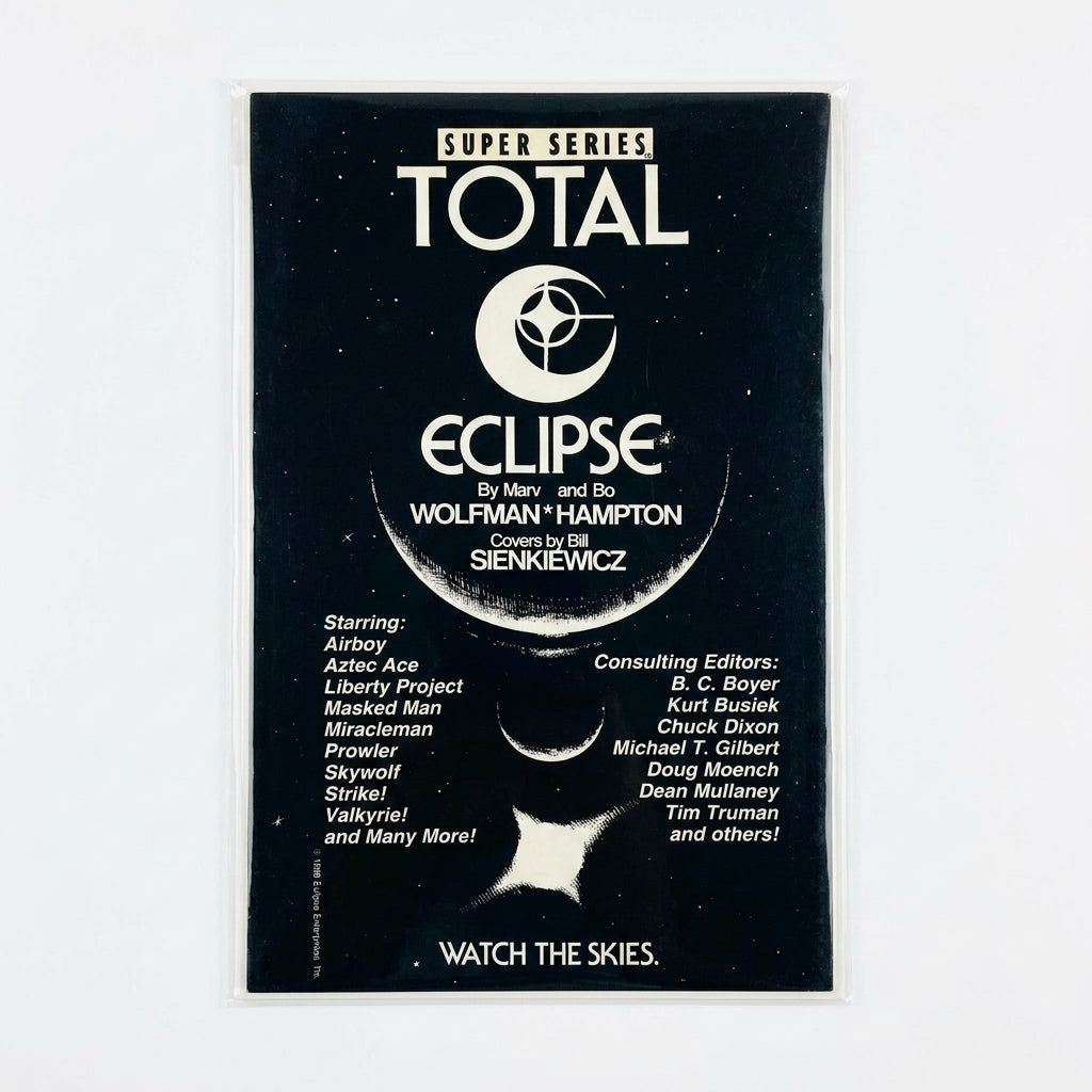 Total Eclipse Super Series (Vintage Eclipse Comics Ad)