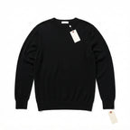 John Varvatos Star USA Black Crewneck Knit Sweater size 38-40