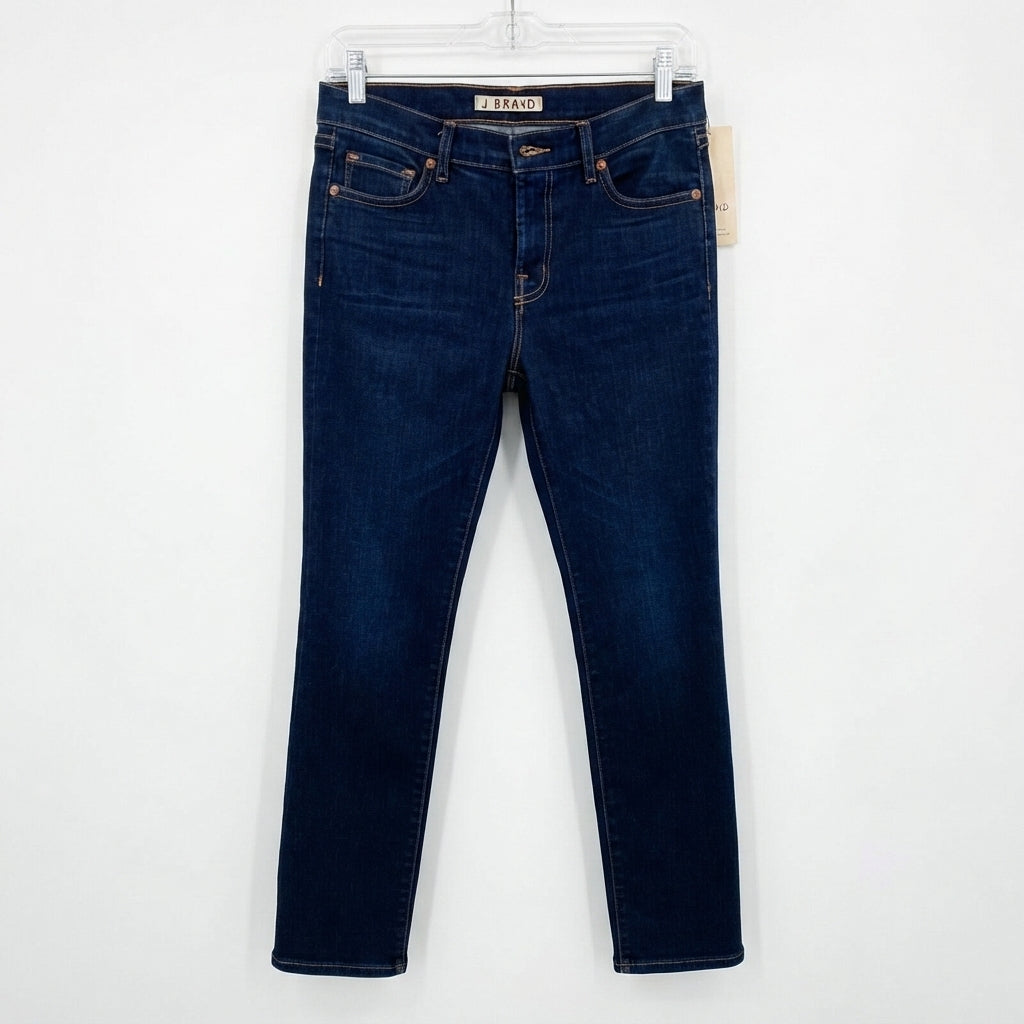 J Brand Dark Wash Low Rise Skinny Jeans (Size 28)