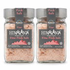 Natierra Himalania® Fine Himalayan Pink Salt Glass Jar – 10 oz