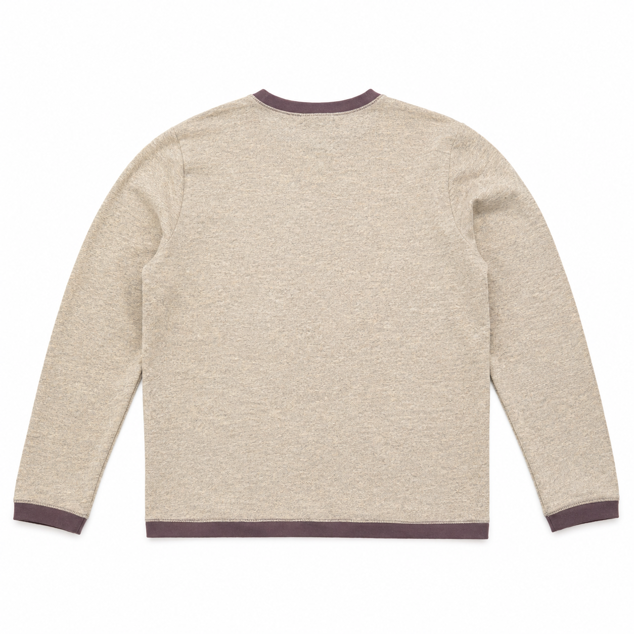 Five Four Men’s Heather Gray Crewneck Kangaroo Pocket Sweatshirt – Large