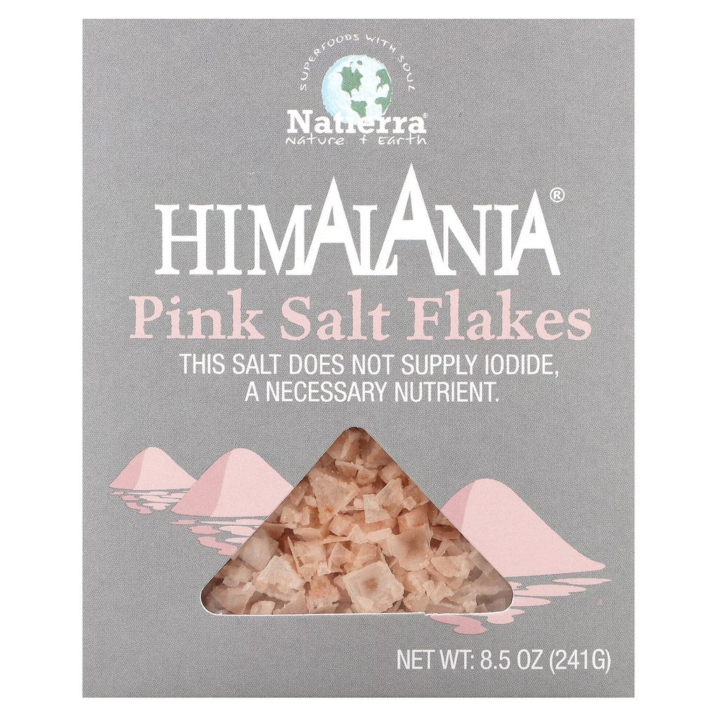 Natierra Himalania® Himalayan Pink Salt Flakes – 8.5 oz (6-Pack)