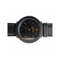 Vintage Georges Marciano Black Dial Leather Strap Quartz Watch - Requires a Battery