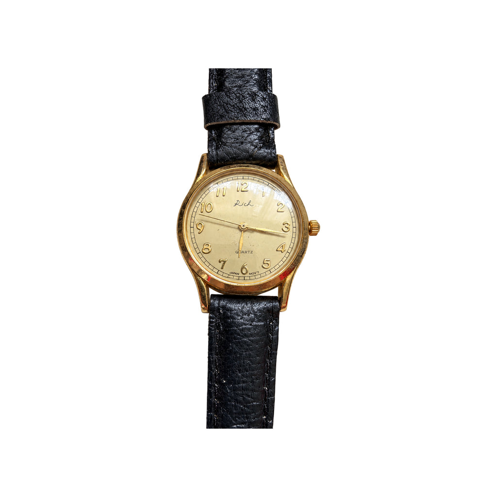 Vintage Rich Champagne Dial Japan Quartz Watch - Requires a Battery