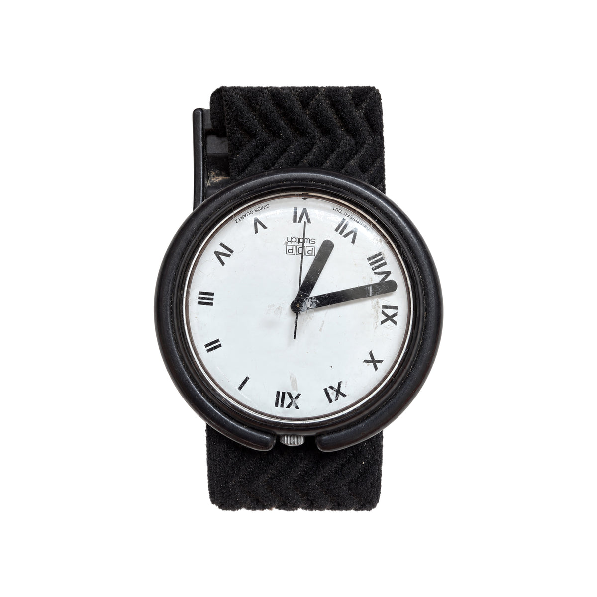 Vintage POP Swatch Roman Numeral Swiss Quartz Watch - Requires a Battery