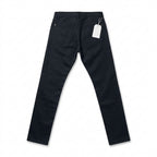 John Varvatos Black Coated Waxed Denim Jeans Size 33x32