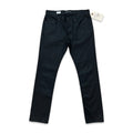 John Varvatos Black Coated Waxed Denim Jeans Size 33x32
