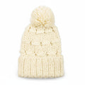 San Diego Hat Company Flurry - Chunky Yarn Cuffed Beanie w/ Pom