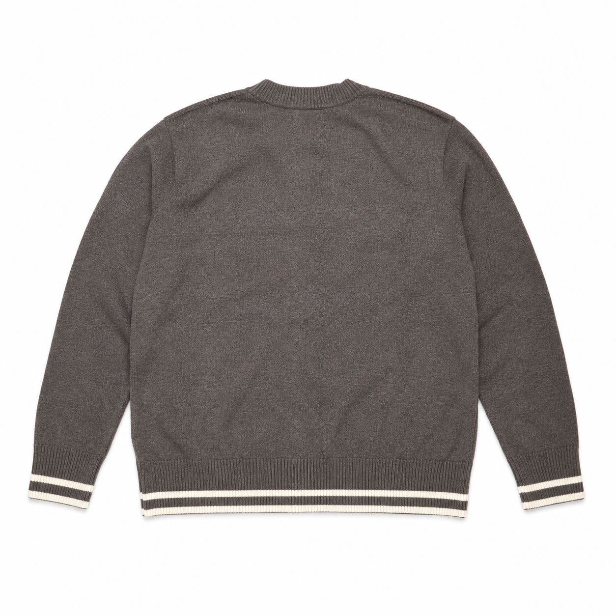 Five Four x Nick Wooster Men's Gray Heavy Knit V-Neck Cardigan XL 42-44